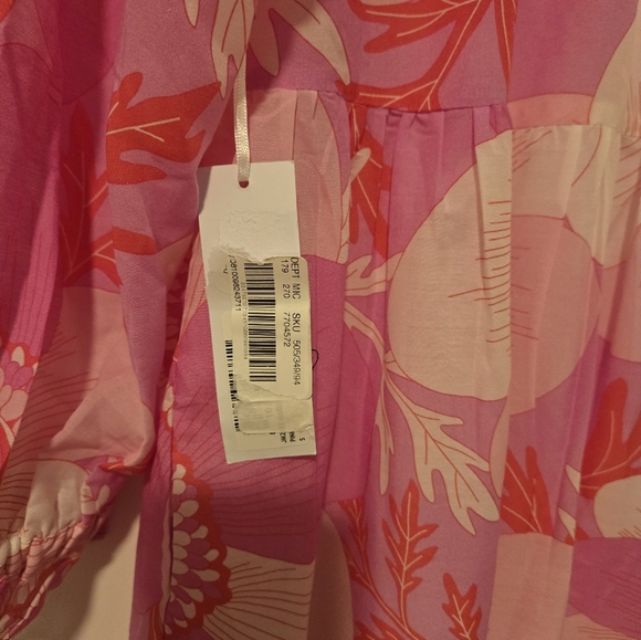 NWT J.Marie Floral Maxi Dress, Size Small - Picture 4 of 5